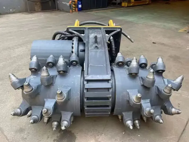Tunnel 360 degree rotary milling machine horizontal milling machine for 2 -30 tons excavator