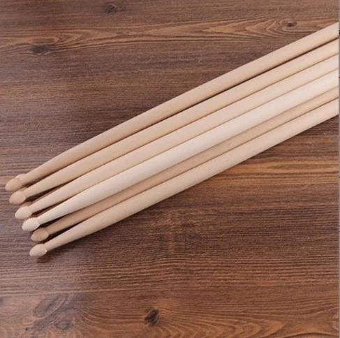 Solid beech wood rhythm stick small drum hammer  waist drum stick  drumming hammer