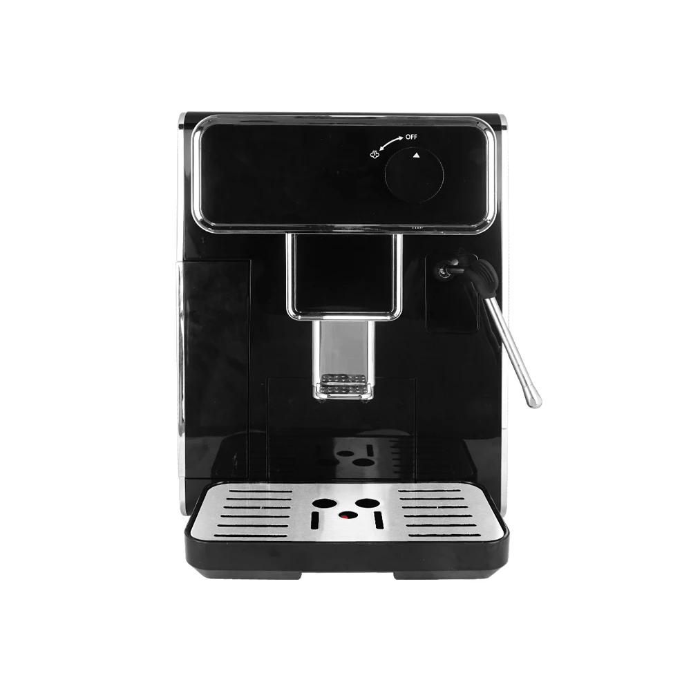 Professional Fully Automatic Coffee Machine Italian Espresso Latte Coffee Maker with Milk Frother and Grinder for Commercial Use