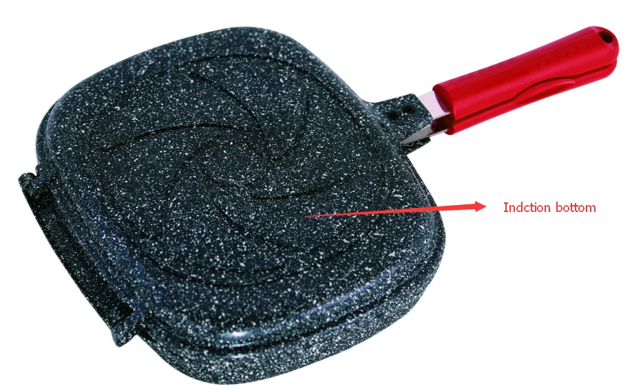 Aluminium Double-sided Non-stick Frying Pan Suitable for gas or electric stoves