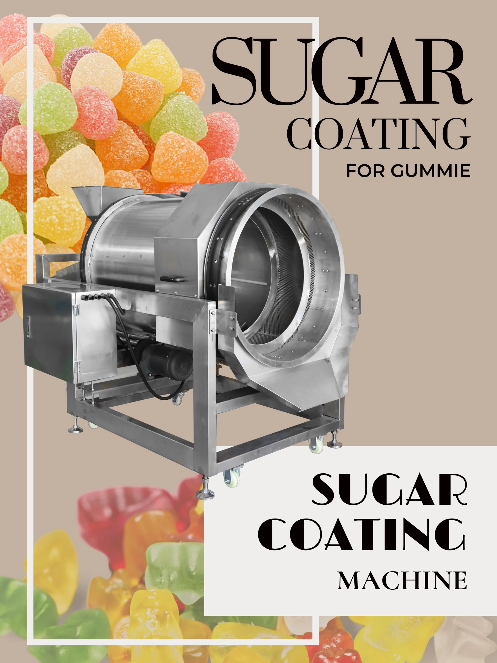 wholesale antiderapant vitamin vegan gummy snake edible making machine starch mould supplement manufacturer steam jet cocker