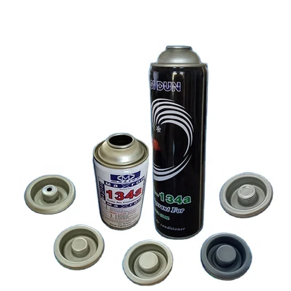 refrigerant R134a valve caps with Aerosol Spray Cap With Thread Valve 7/16 Ns by BYU