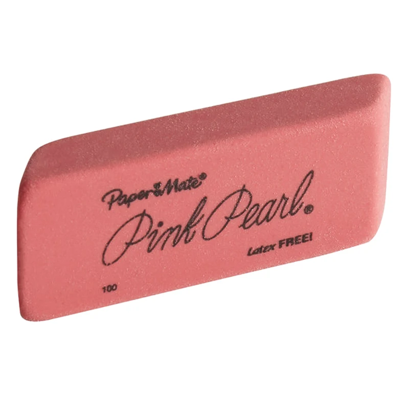 Candy Print Logo Pink Eraser Pencil Eraser Office School Cheap Custom TPR Rubber Cleaning