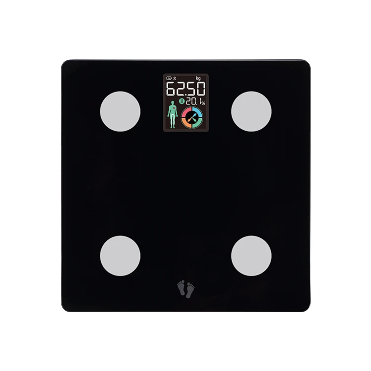 Hot Sale Bluetooth Weight Scale Battery 3x1.5 AAA Battery Bathroom Digital Smart Lcd Display Body Fat Weight Scale