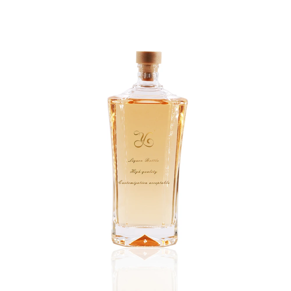 High Quality Customized Glass Bottle for Spirits Liquor/ Whiskey /Brandy/Xo