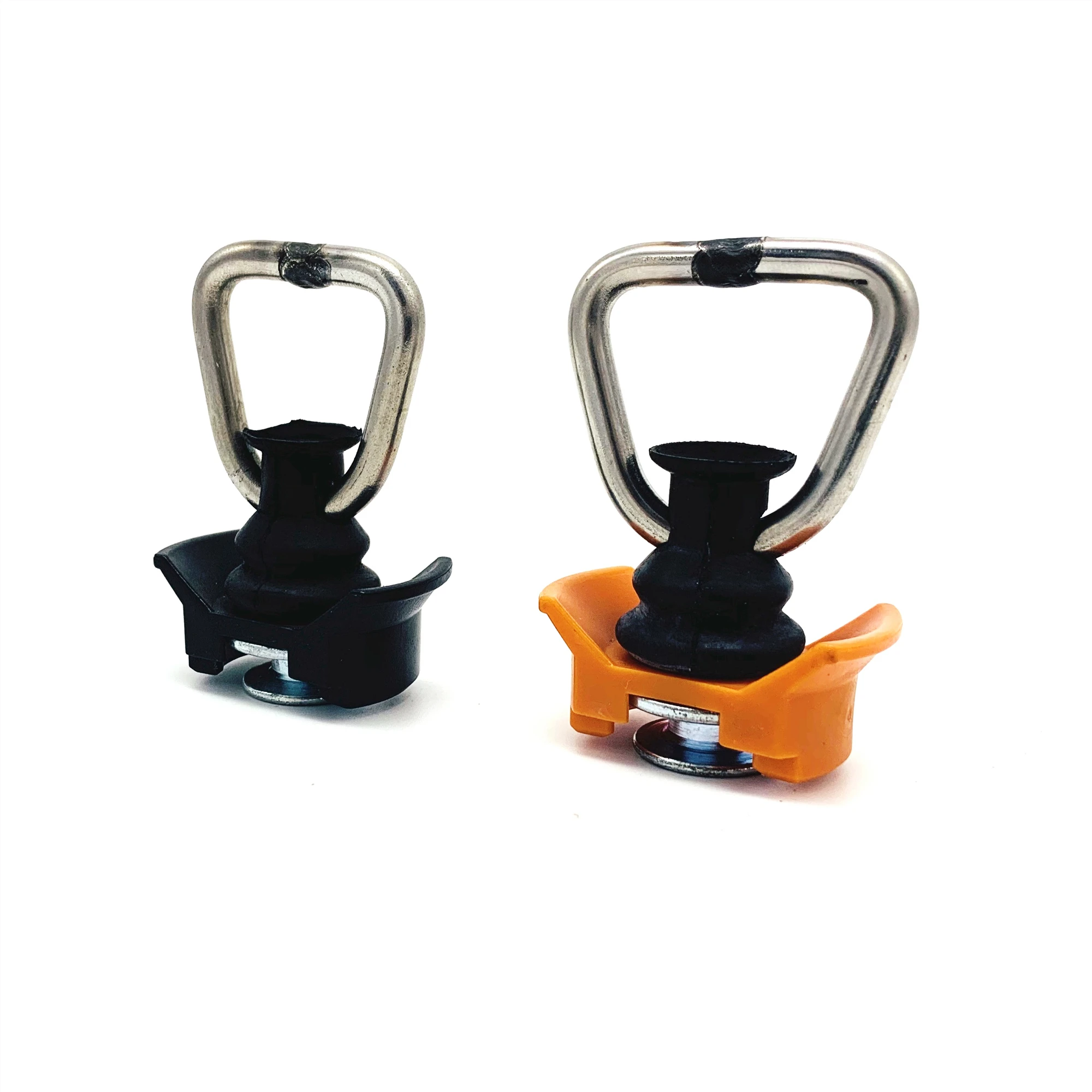 ES10803 Stainless Steel D Ring Single Stud Fitting with Rubber Base