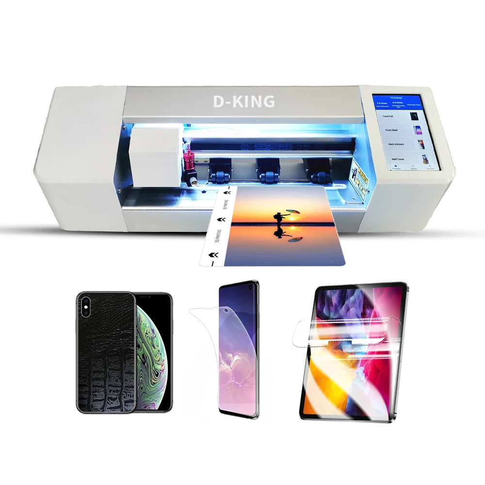 Manufacturer Automatic Film Cutting Machine Portable Smart Mobile Screen Protector Cutting Machine