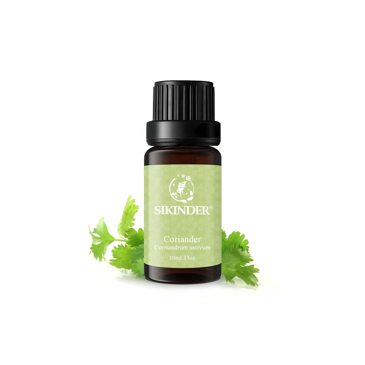 Coriander essential oil for relieving flatulence, invigorating spirit and enhancing memory