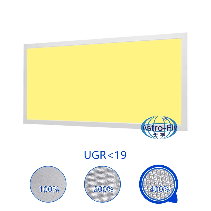 2x4 led panel light 36w Flicker free IP65 UGR adjustable led light panel 130lm/W 80Ra high quality adjustable led panel light