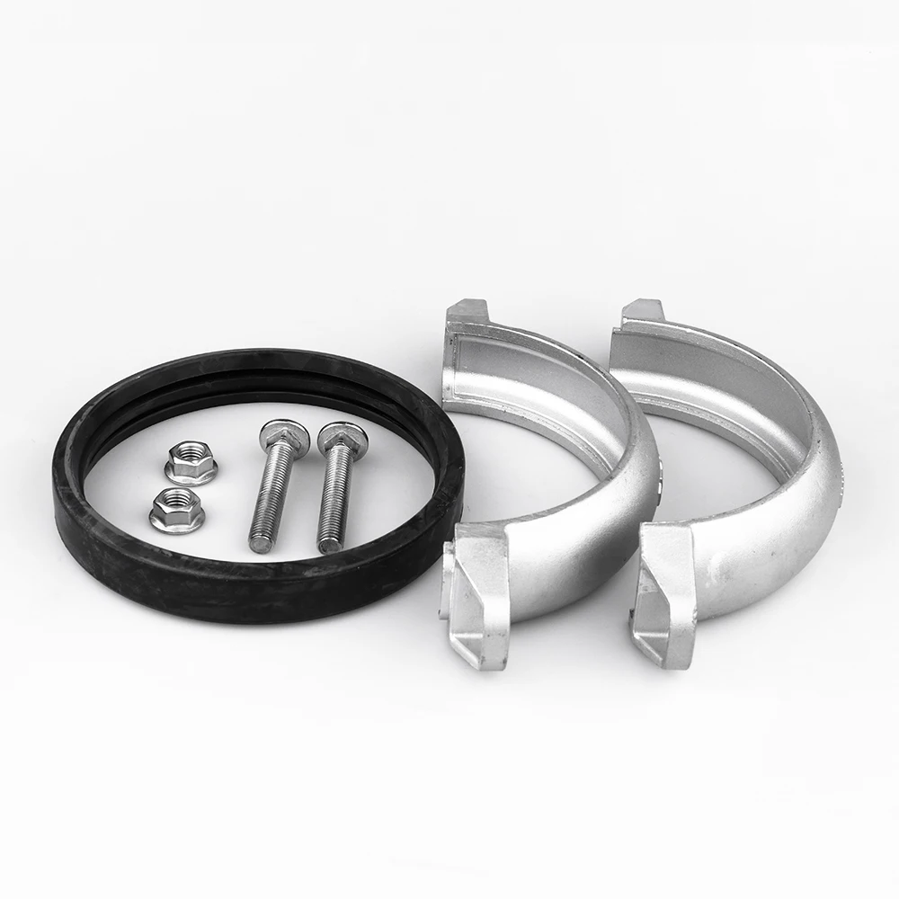 Stainless Steel V Band Clamp Elbow Grooved Pipe Joint Coupling Clamp