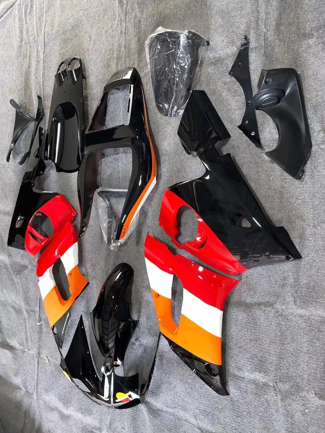 2021 WHSC BEST Plastic ABS Fairing Bodywork Kit For YAMAHA R6 1998