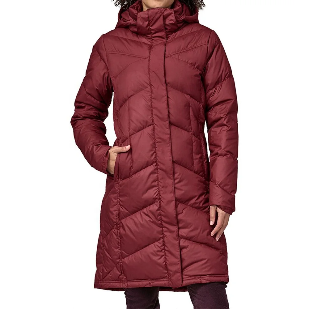 Autumn and Winter Women parka 650 fill thick long puffer down jacket new trendy Winter fashion breathable parkas coats