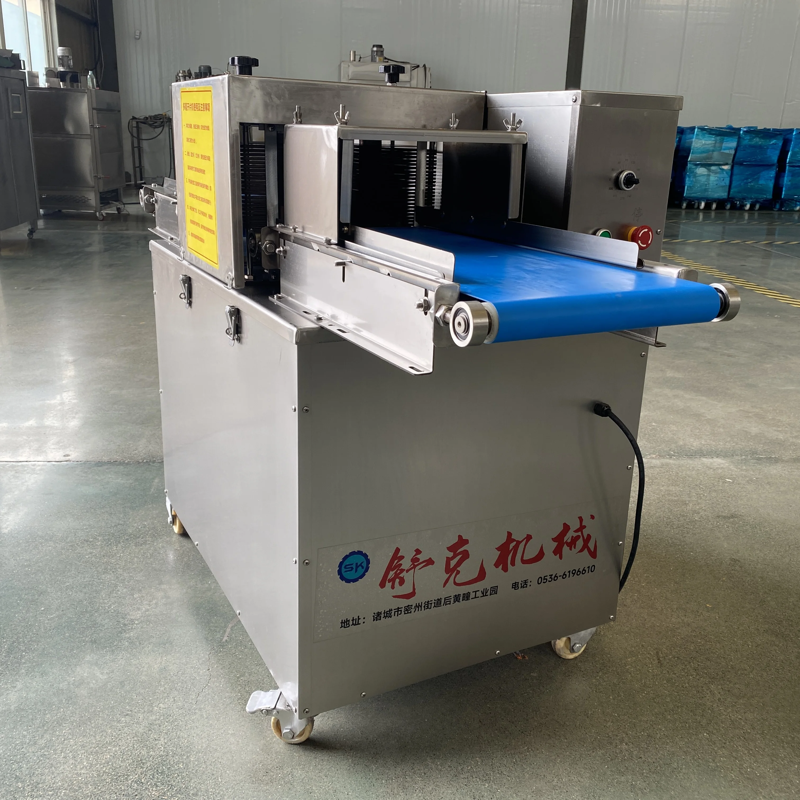 Commercial Industrial Restaurant Horizontal Multifunctional Beef Jerky Yam Onion Garlic Meat Slicer