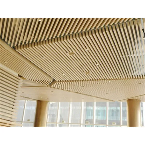 Алюминиевая U-образная потолочная система декоративная кафельная плитка художественный потолок