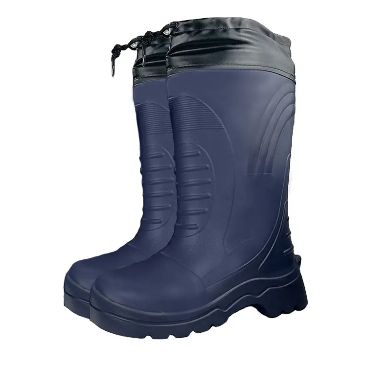 High Tube Labor Protection Ultra Lightweight Non-Slip Anti-Fouling Anti-Snow Anti-Cold Eva Rain Boots