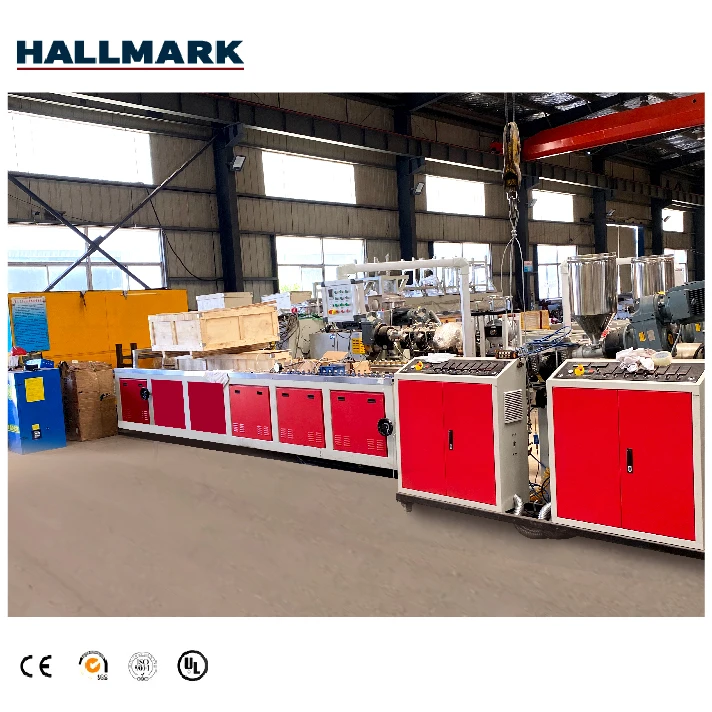 HALLMARK WPC profile extrusion for Wpc floor production line