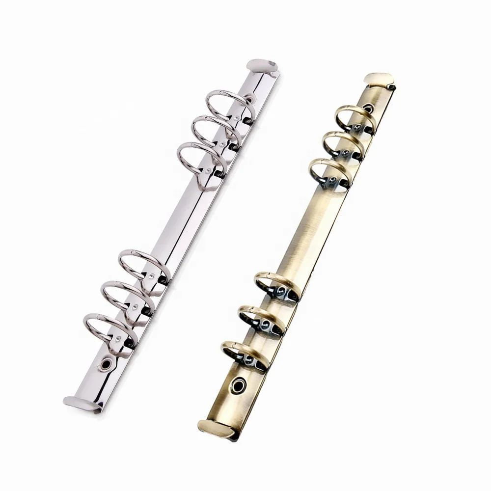 Декоративный Металлический 6 кольцевой связующий механизм для ноутбука