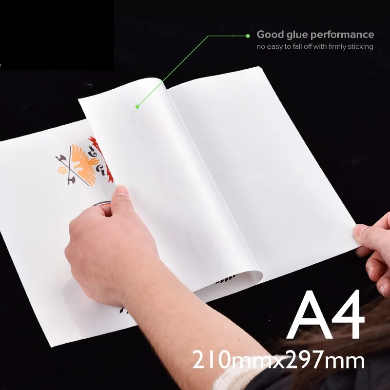 A4 этикетки 65 этикеток на лист клейкая a4 бумага для печати винил PVC PP