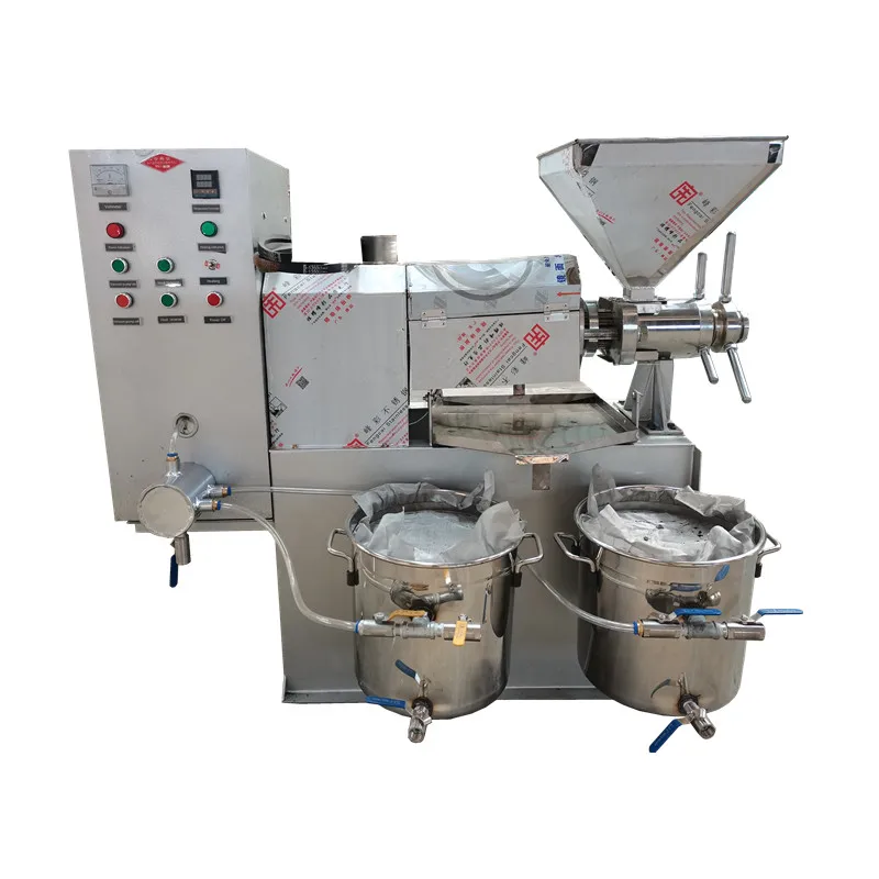 Stainless steel 150kg/h large commercial oil extraction machine screw palm oil press machine