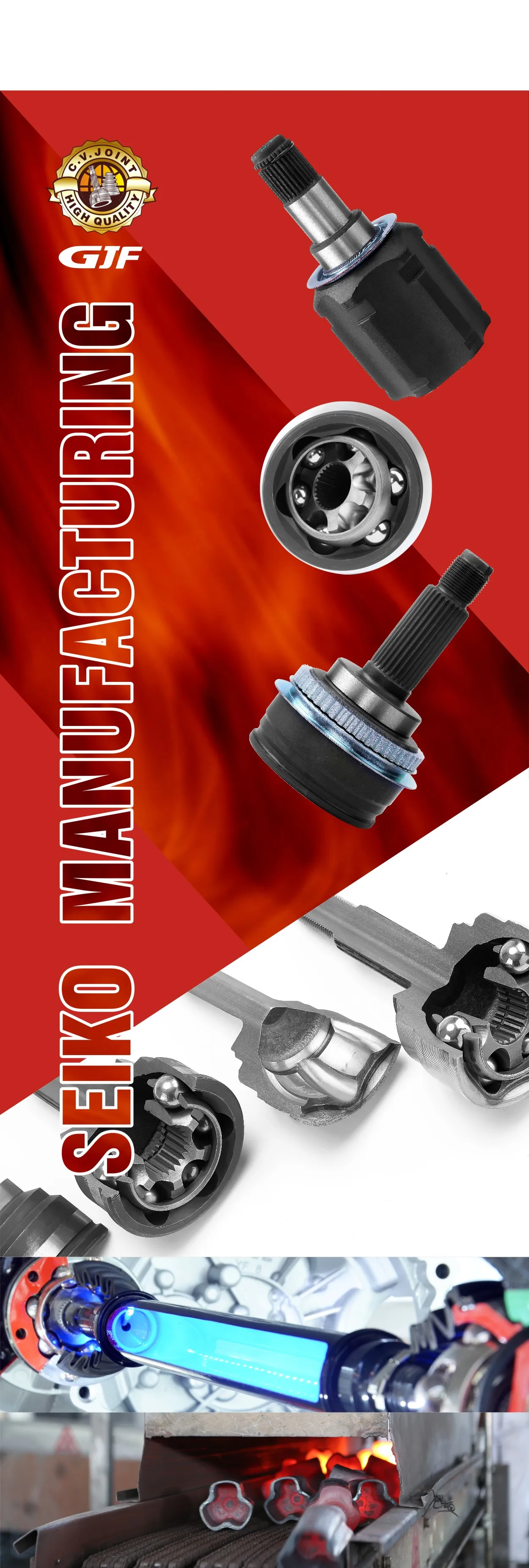 GJF high quality left and right outer cv joint for SUZUKI BALENO SK-1-048A