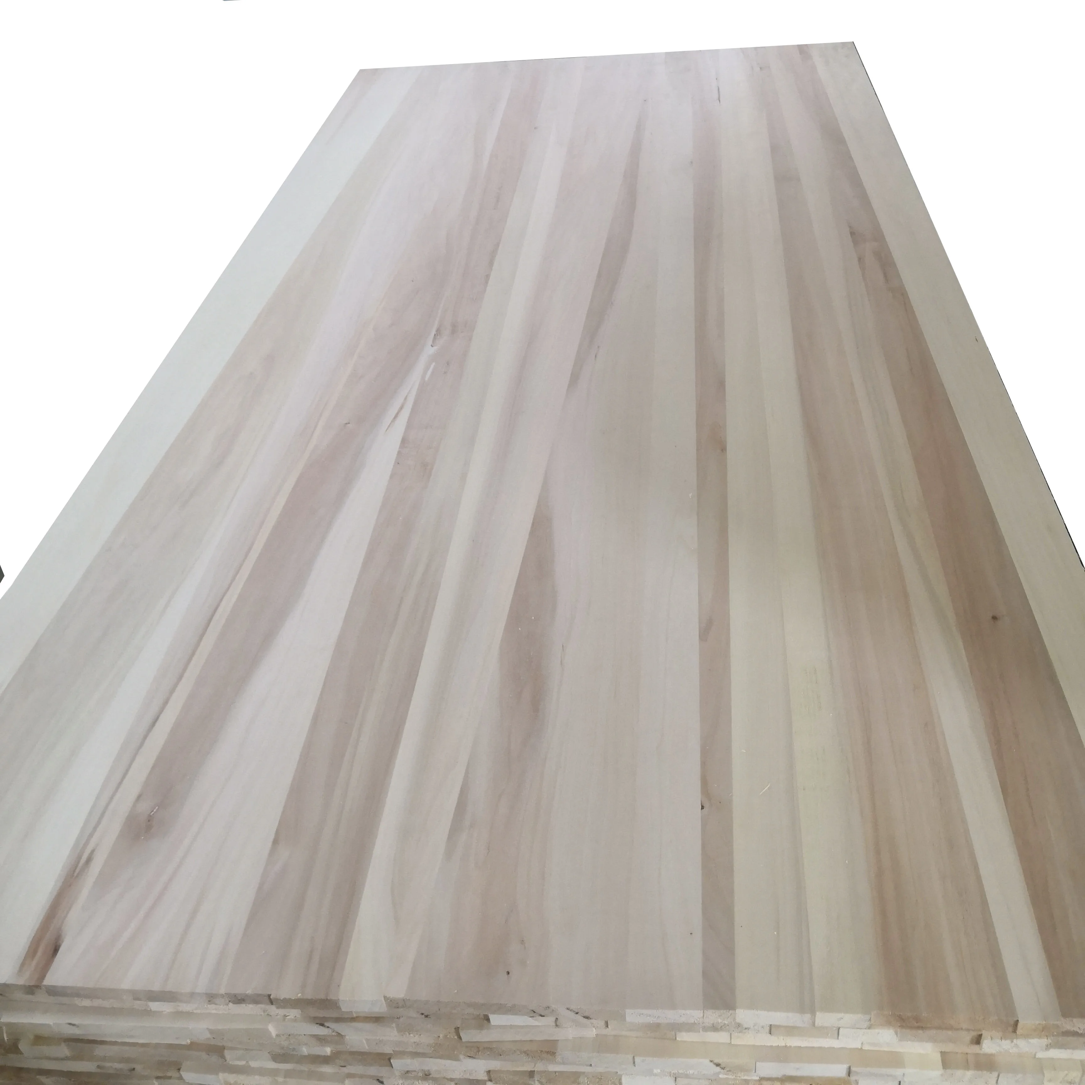 Qingfa FSC Poplar Solid Wood Board Furniture Bed Slats Cabinet Drawer Board Indoor