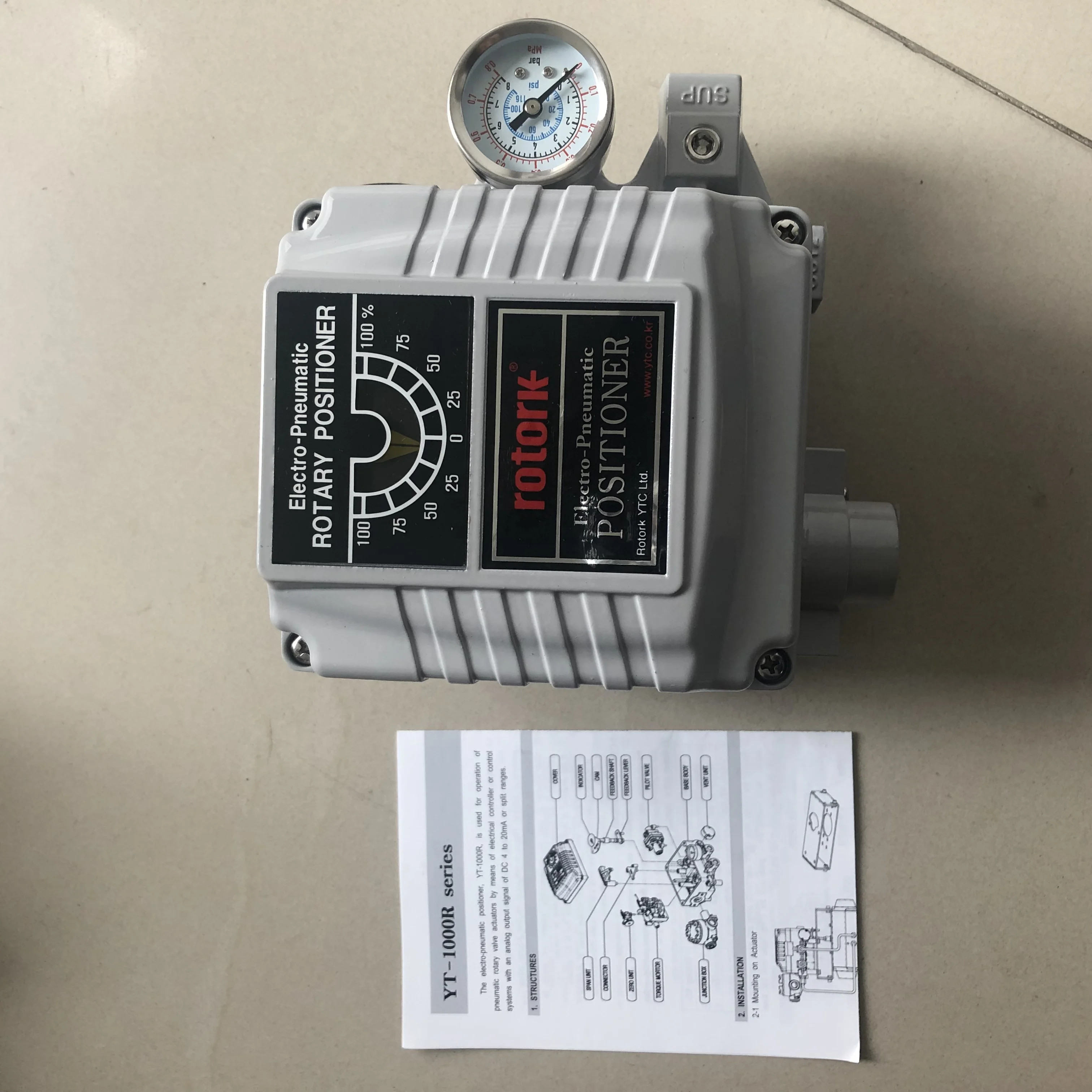 Best- selling Rotork YT1000RDN132S00 Electro Pneumatic Valve Positioner
