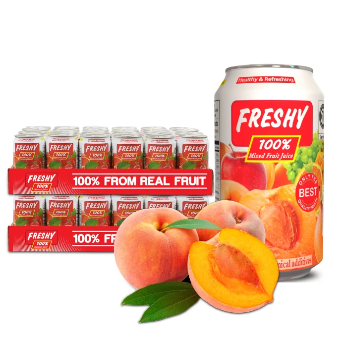 Свежий смешанный фруктовый сок