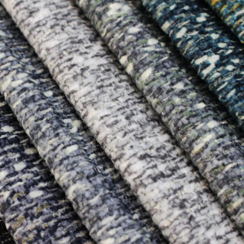 100% Polyester Warp Knitted Jacquard Velvet Sofa Fabric Customizable Waterproof Printed Embossed Dyed Yarn-Dyed Home Textiles