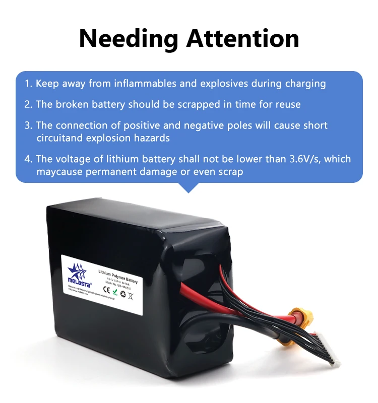 Melasta 22.2v 4500/9500/12000mah 6s Lipo Battery 15/25/30c Remote Control Drone Battery For Mini Uav Drone