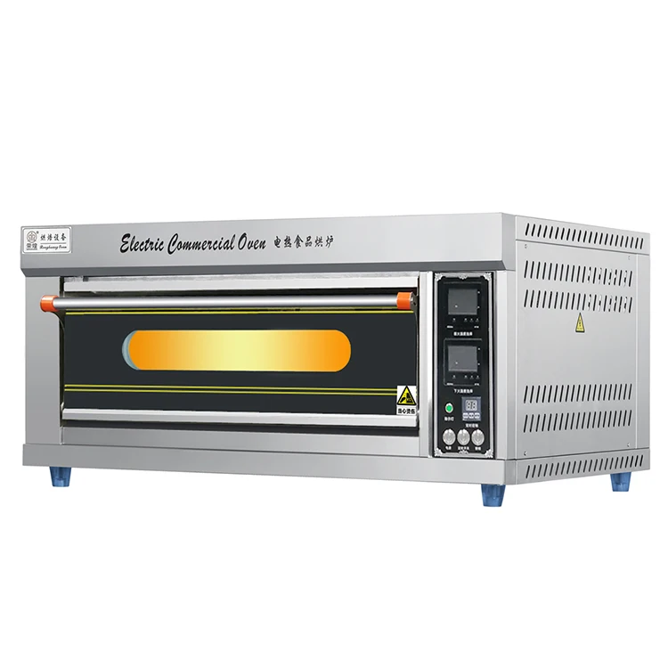 Christmas Hot Buying China Smart Oven Manufacturing Electrical 220v/380v Single Deck Industrial Bread Baking Oven For Sale