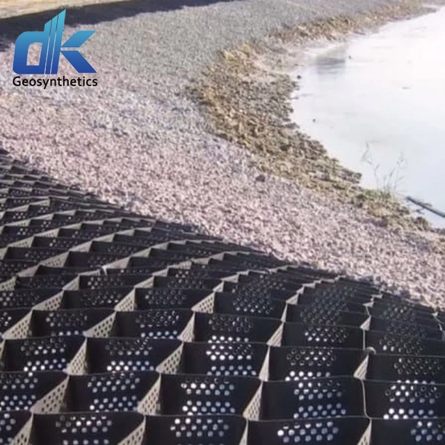 Textured Gravel Stabilizer Hdpe Geocell Geo Cell Ground Grid for Farmland Walkway Driveway