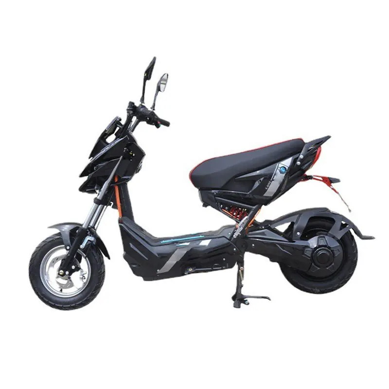 2000W 72V40AH Electric chopper high speed Long Range adult e motorcycle moped Sport bike Electric moped  motorcycle lithium