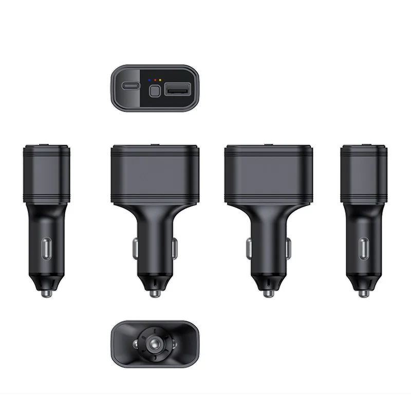 C036 Model Car Charger 4G Vibration Alarm SIM Card Dual USB Ports Vehicle Charger