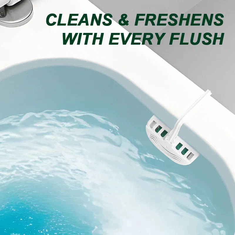 Long Lasting Natural Fragrance Automatic Toilet Bowl Cleaner Wc Detergent Hanging Toilet Rim Block