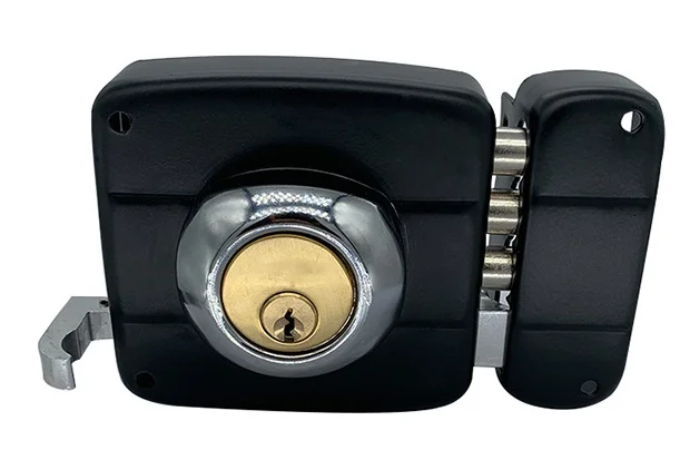 Wholesale Solid Copper Core Mechanical Lock P2300 - Triple Cylinder and Three-Bar Security Lock for Chile and Peru