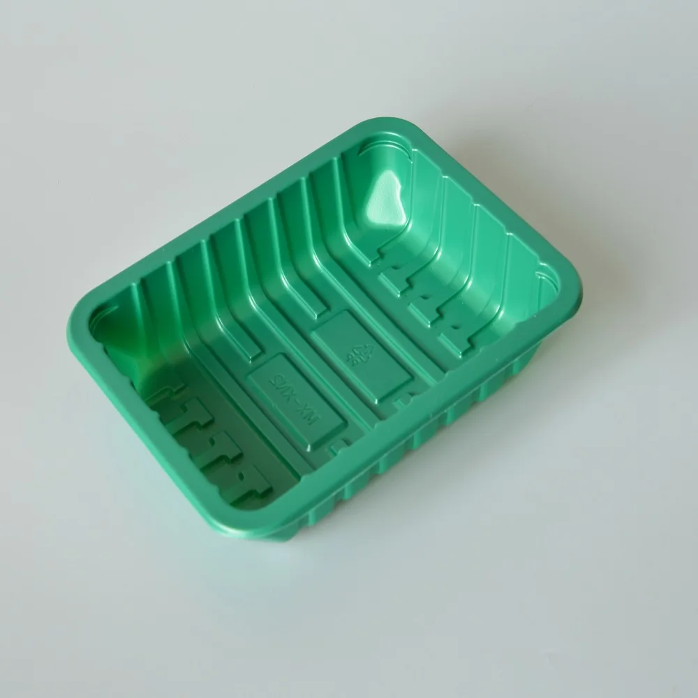 wholesale PP Plastic Fish Meat Disposable Frozen Food Tray