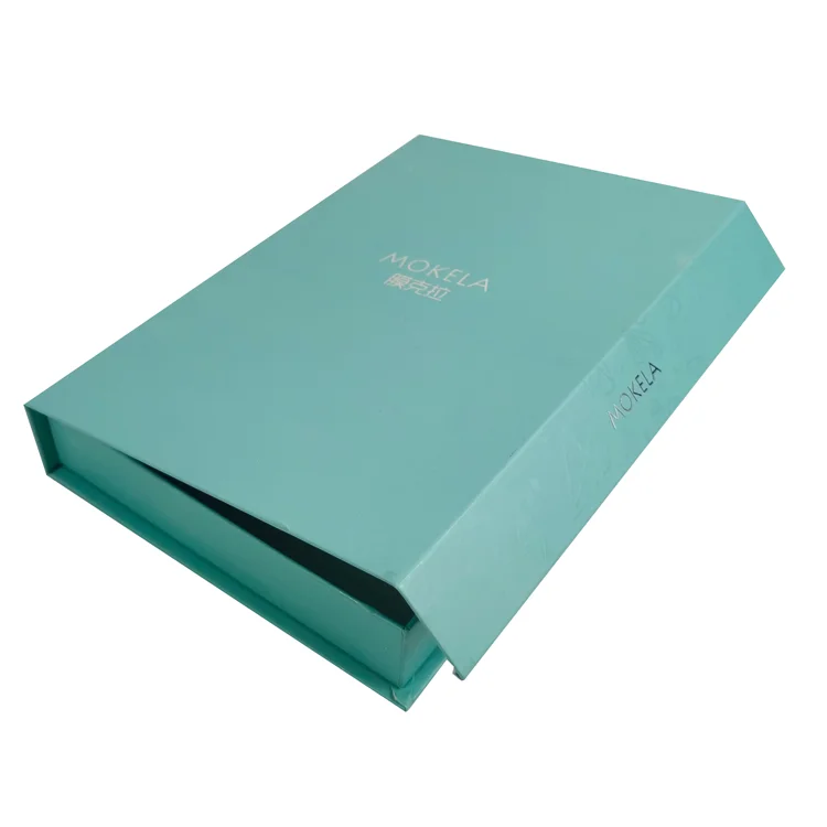 Manufacturer Wholesale Price Magnetic Storage Box High-end Cardboard Box Scarf Packaging Book Shape Box With Custom Logo