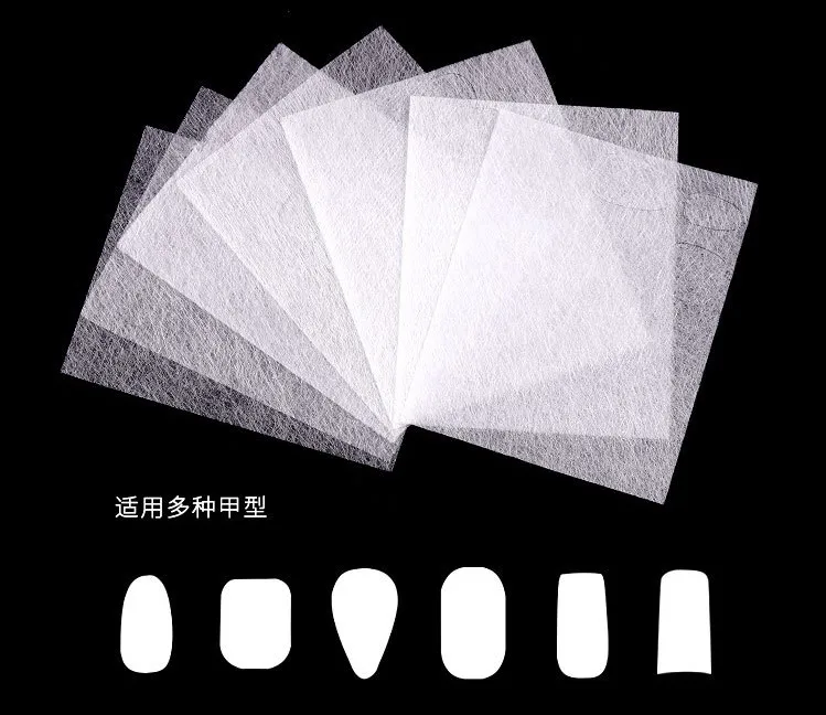 
Wholesale 16G Silk Nail Wrap With Fiber Glass Gel Nail 