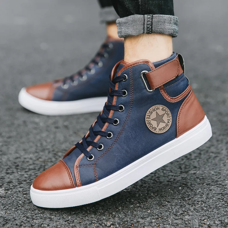 Summer Anti-Slip Barefoot Running Casual High-Top Shoes Breathable Waterproof Canvas Suede Upper Barefoot Outdoor Running Shoes