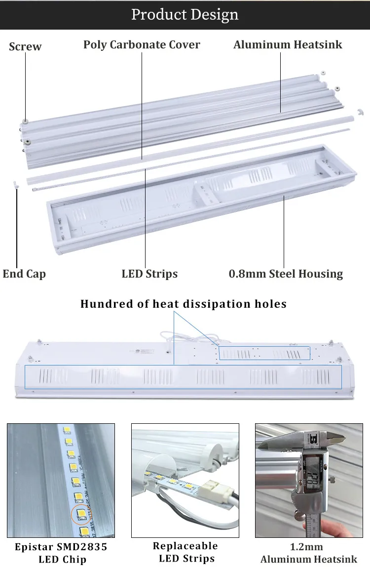 OGJG 120W 240W 300W High Lumens Gymnasium Workshop LED High Bay Light
