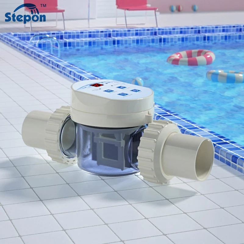 Stepon 2.5g Zwembadchlorineur swimming pool electrolyzer app control WiFi salt chlorinator machine salt chlorinator manufacturer