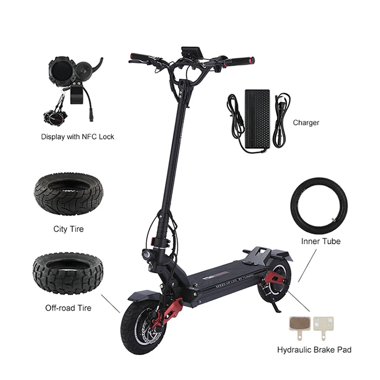 Factory wholesale Tiger10 pro electric scooter spare parts and accessories