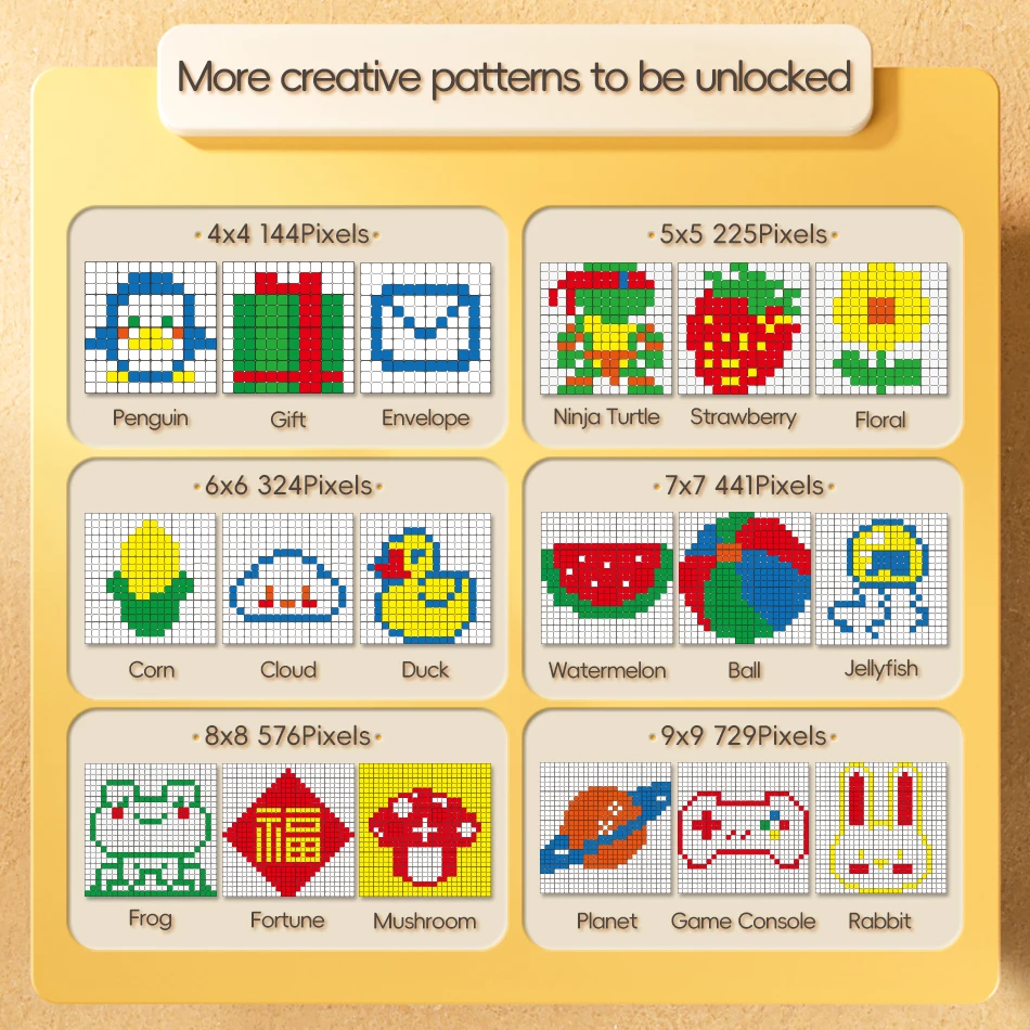 Moyu Meilong DIY 3x3 Cube Mosaic Art Gallery Cube3x3 5x5 10x10 Set Creative Assembling Magic Cube Plastic Puzzle Toys