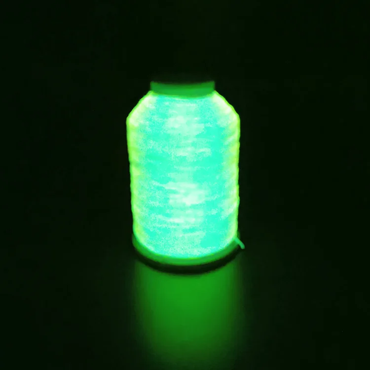 European Fashion Products Glow in the Dark Thread Super Bright Glow in the Dark Leather Sewing Thread for Sewing Machines