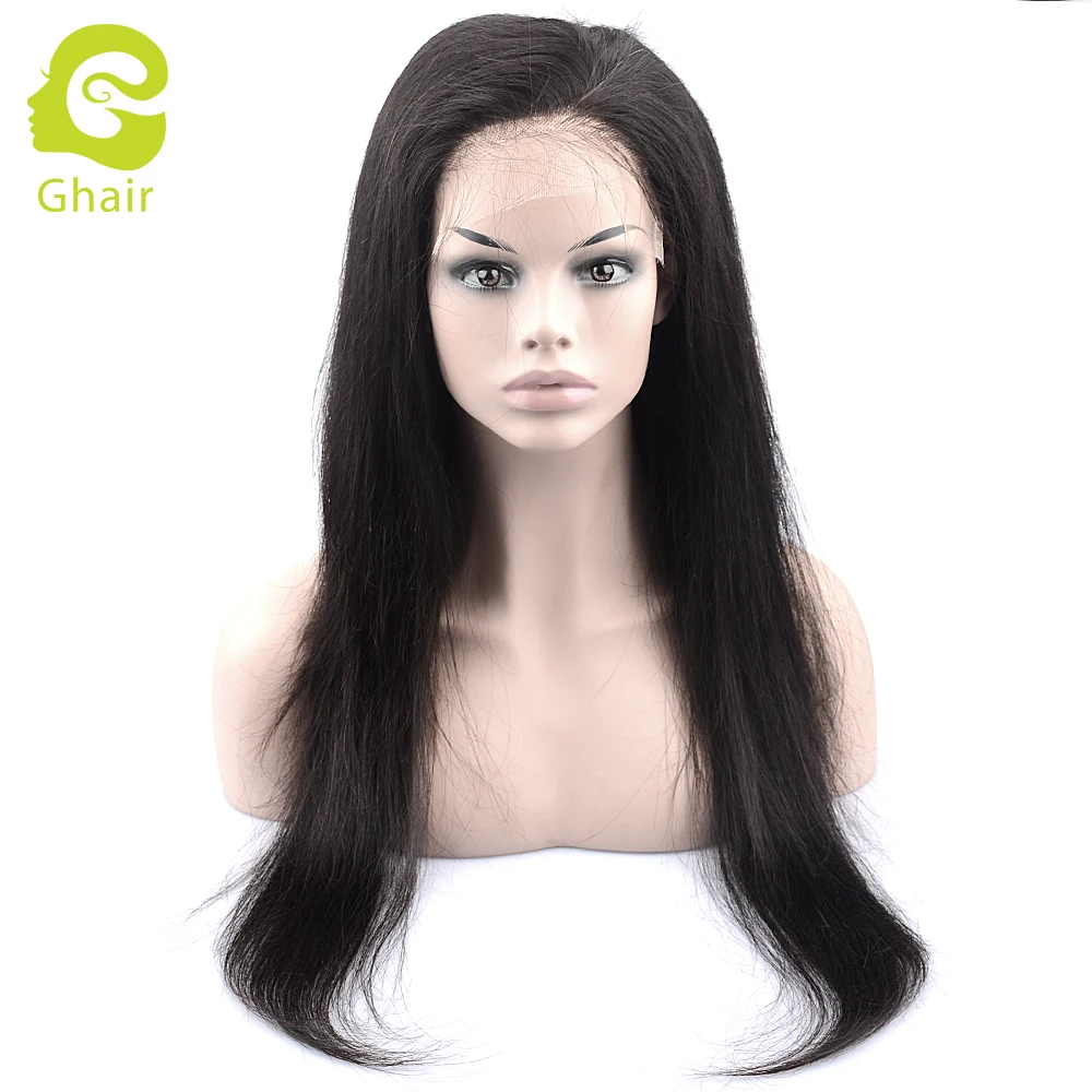 new arrival cambodian 7*7 hd swiss lace closure wig raw human hair extension straight wave wigs