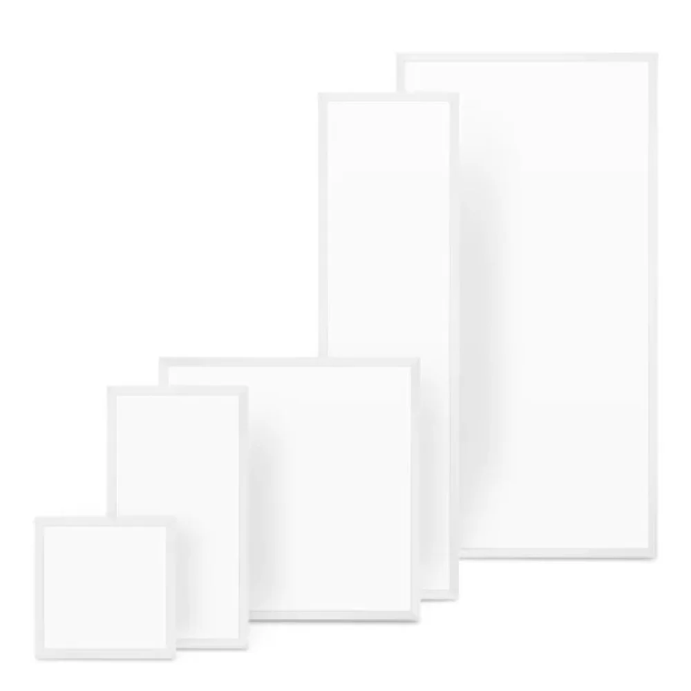 300x1200 600x1200 600x600 surface flat frame 60x60 troffer light ceiling square ultra slim led panel light