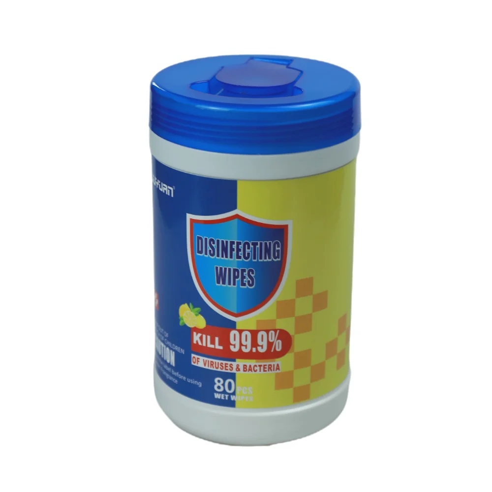 Высококачественные Влажные салфетки без запаха для чистки поверхности с сертификатом Ce