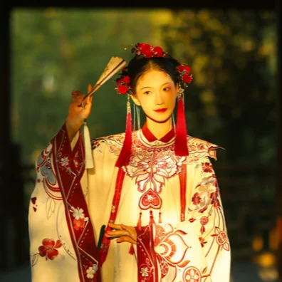 Classics Modern Hanfu Dress Hanfu Costume S Stage Performance Chinese Traditional Chinese Children Girl Clothing Quantity Red