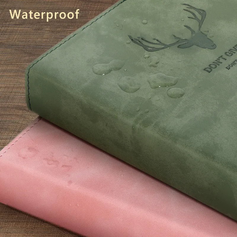 2023 A5 Journal  Retro Planner Office Work Business  Soft Leather Diary School Supplies  libretas diary  Stationery