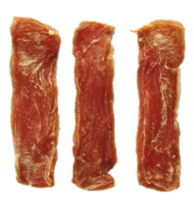 DEHYDRATED CHICKEN JERKY FILLET DOG SNACK